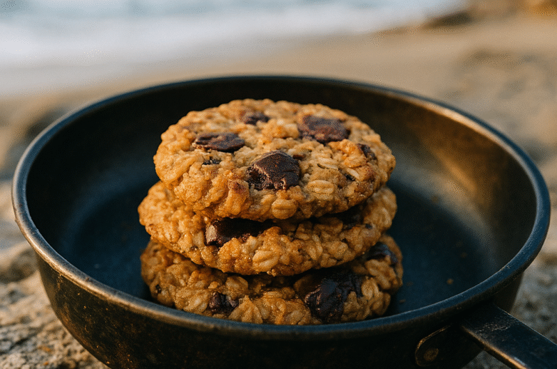 Cookies improvisés avoine-chocolat